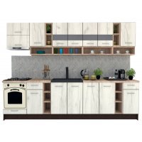 Bucatarie COSSY NEW 340 Wenge / Decor K001